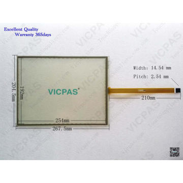 AMT2838 0283800B 1071.0042 A094700230 A091100060 Touch screen replacement for MP377-12